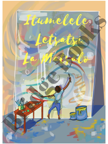 Itumelele Letsatsi la Matsalo (Happy Birthday, seTswana, boy, artist)