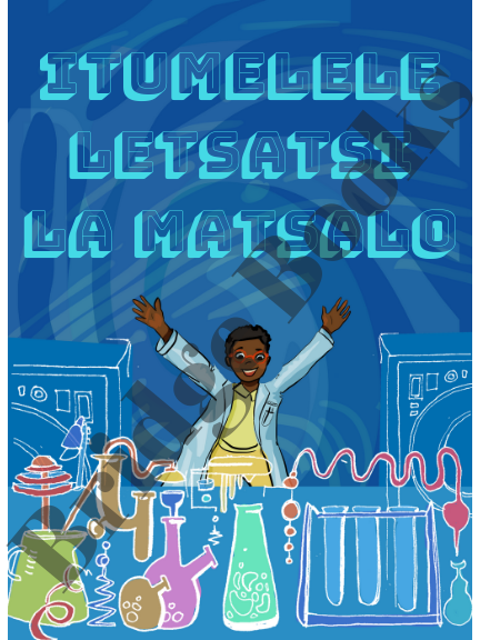 Itumelele Letsatsi la Matsalo (Happy Birthday, seTswana, boy, scientist)