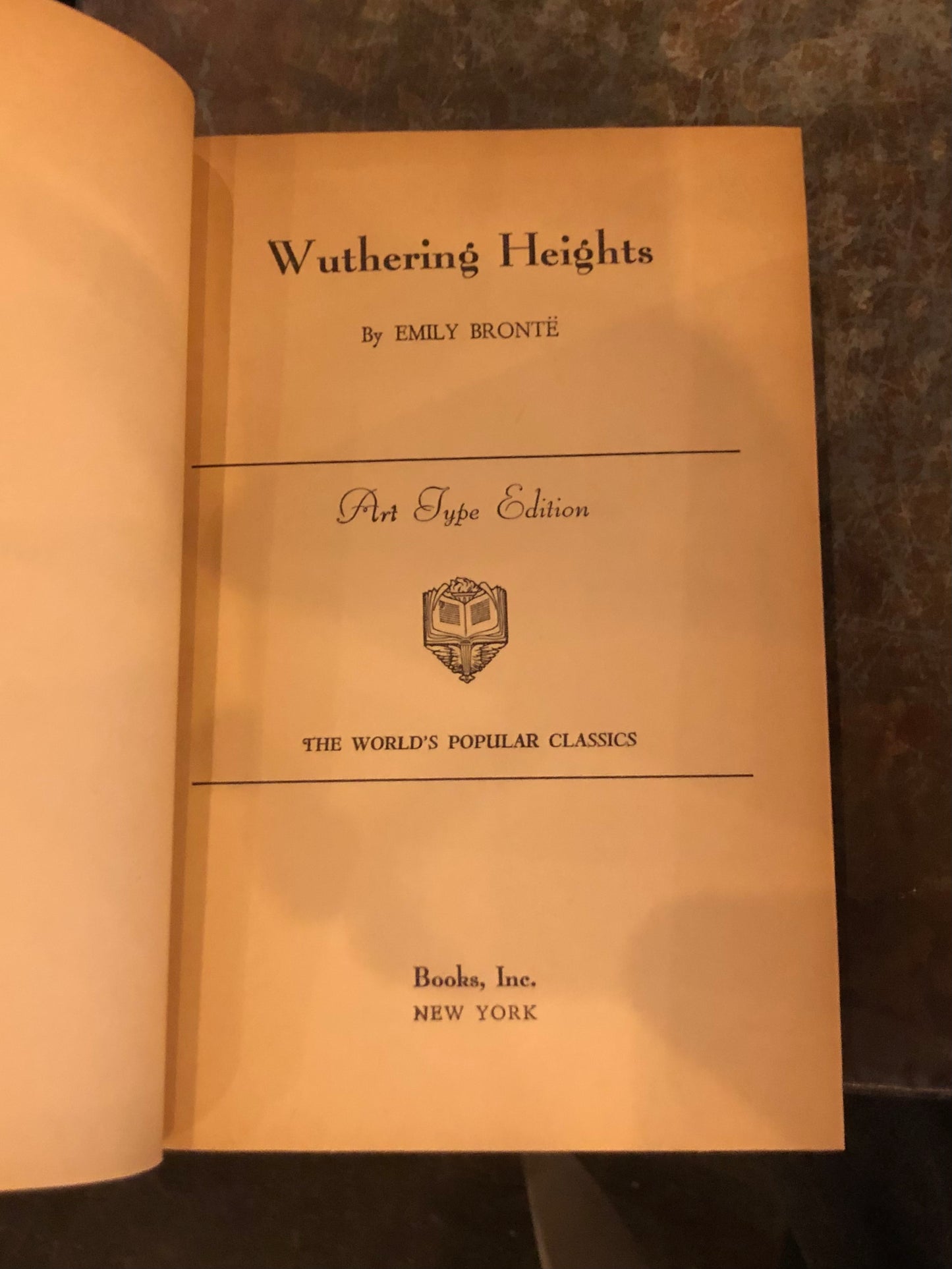 Wuthering Heights, by Emily Brontë