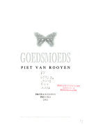 Goedsmoeds Piet H. Van Rooyen