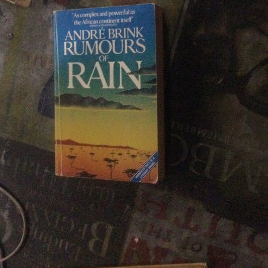 Rumours Of Rain, by André Brink (Used)